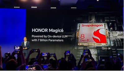 В HONOR Magic6 будет встроена БЯМ, работающая на Snapdragon 8 Gen 3 - Новая общественная газета